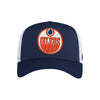 Edmonton Oilers Adidas Foam Trucker Snapback Hat - Pro League Sports Collectibles Inc.