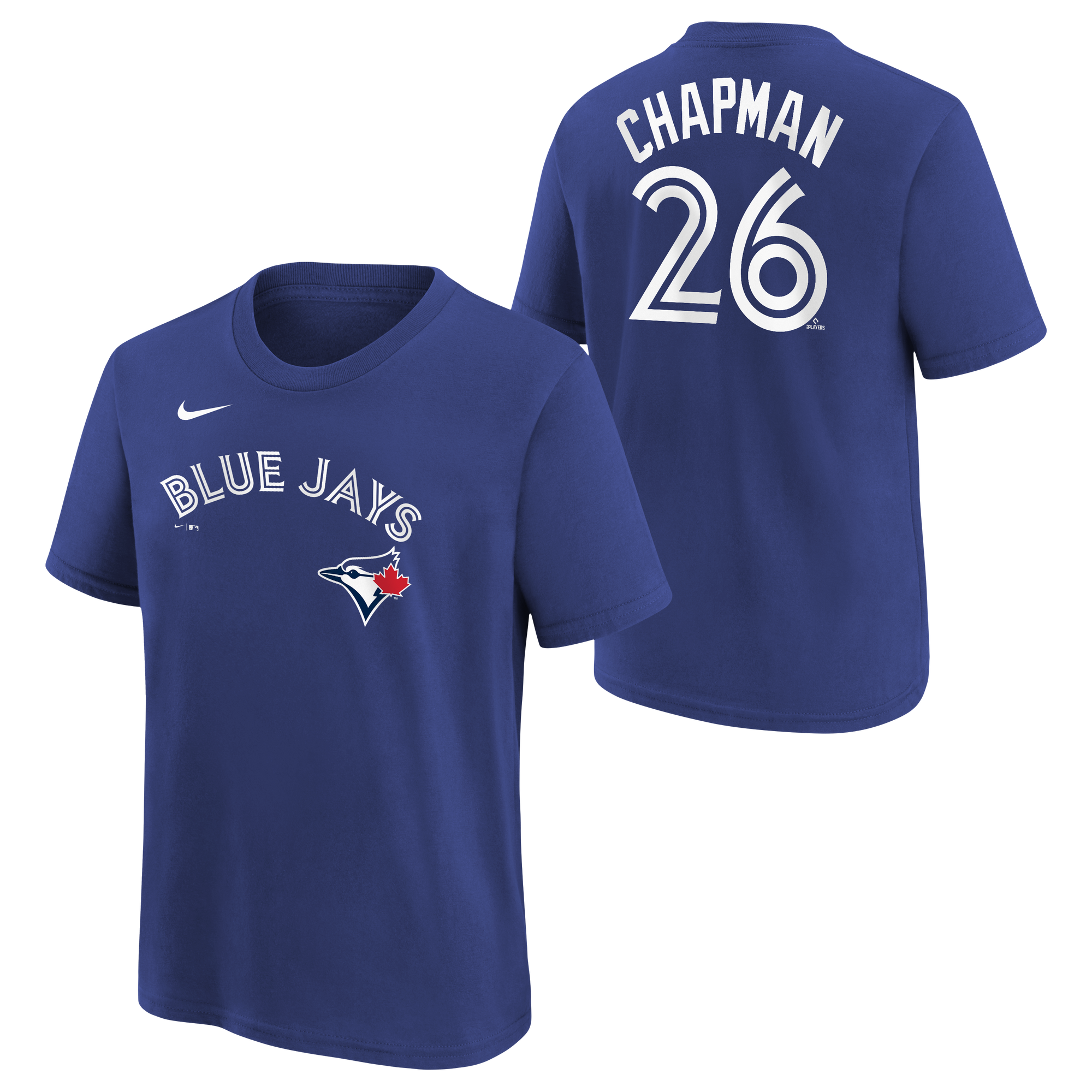 Nike MLB Toronto Blue Jays (Matt Chapman) Men's Replica Baseball Jersey - White/Blue XXL