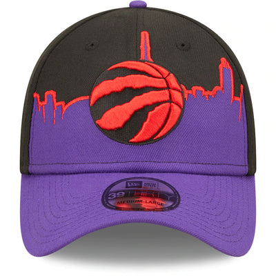 Toronto Raptors New Era Purple/Black 2022 Tip-Off 39THIRTY Flex Hat - Pro League Sports Collectibles Inc.