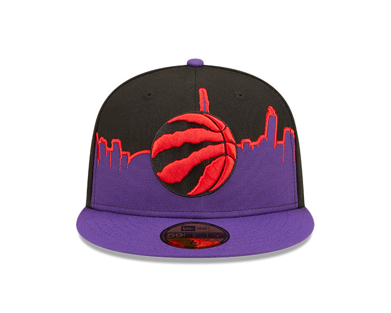 Toronto Raptors New Era Purple/Black 2022 Tip-Off 59FIFTY Fitted Hat - Pro League Sports Collectibles Inc.