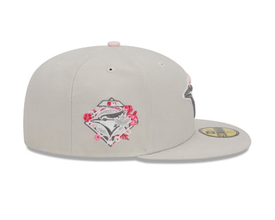 black and pink blue jays fitted