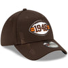 Cleveland Browns 2021 New Era NFL Sideline Home Alternate Brown 39THIRTY Flex Hat - Pro League Sports Collectibles Inc.