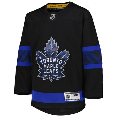 Child Toronto Maple Leafs Blank Alternate Premier Reversible Jersey - Flip - Pro League Sports Collectibles Inc.