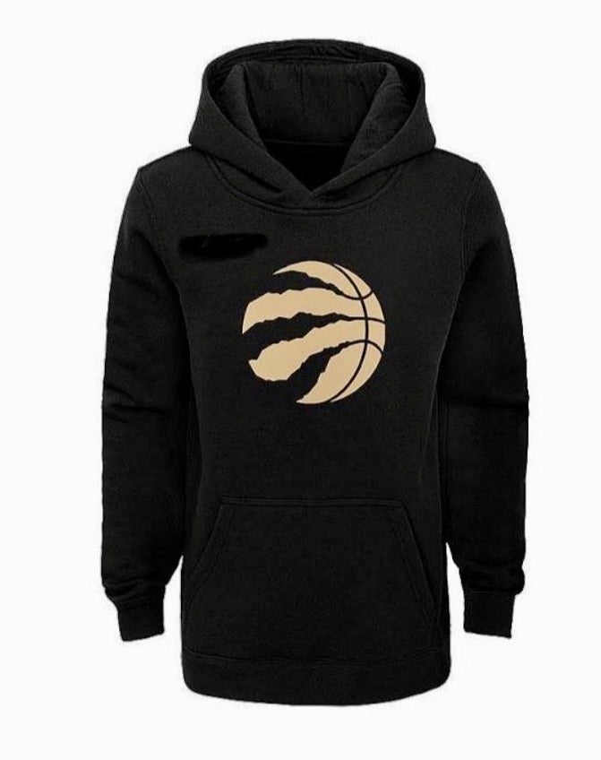 Toronto raptors black hotsell and gold hoodie