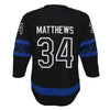 Child Toronto Maple Leafs Auston Matthews #34 Alternate Premier Reversible Jersey - Flip - Pro League Sports Collectibles Inc.