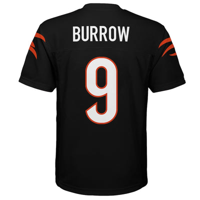 Youth Joe Burrow #9 Black Cincinnati Bengals Nike - Game Jersey - Pro League Sports Collectibles Inc.