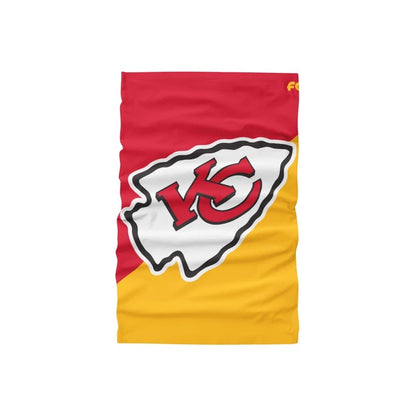 Kansas City Chiefs Big Logo FOCO NFL Face Mask Gaiter Scarf - Pro League Sports Collectibles Inc.