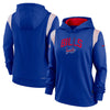 Women's Buffalo Bills Nike 2022 Sideline Fleece Performance Therma Fit - Pullover Hoodie - Pro League Sports Collectibles Inc.