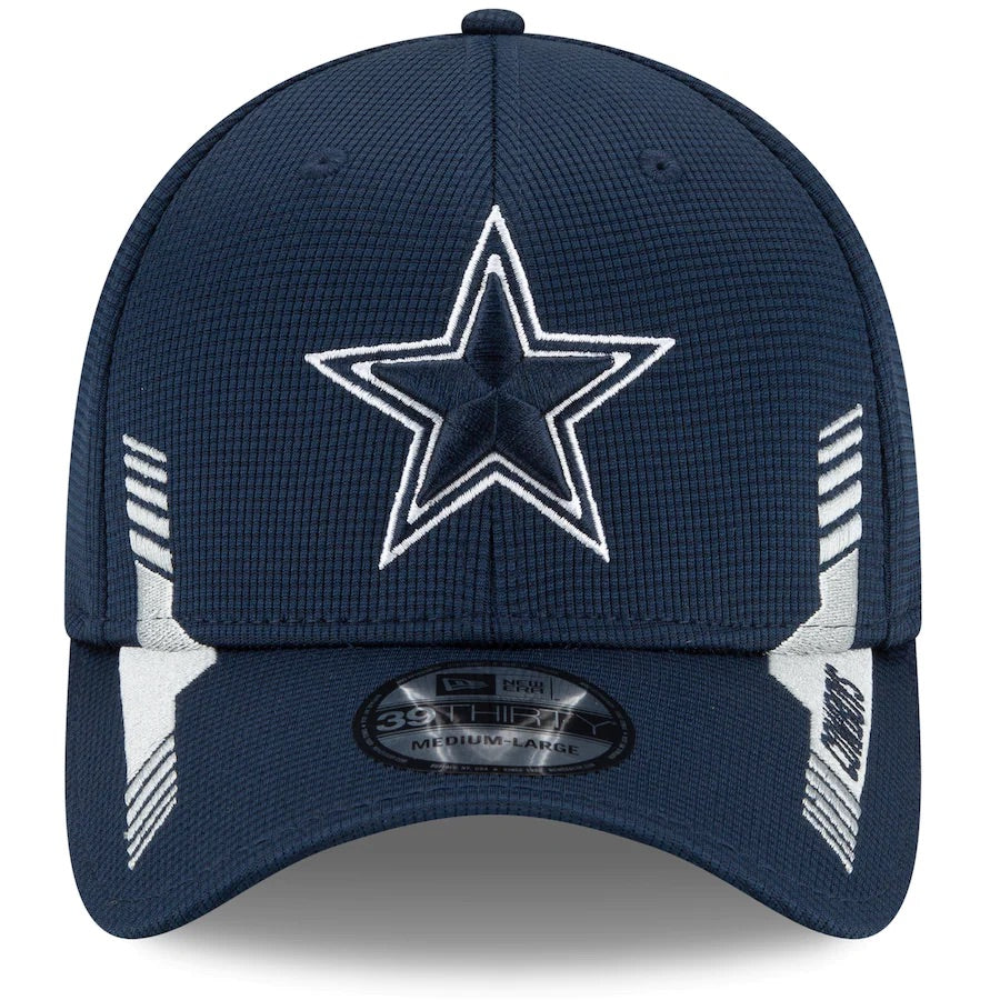 Men's Dallas Cowboys New Era Black/Navy 2022 NFL Draft 39THIRTY Flex Hat