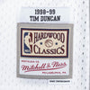 Tim Duncan #21 San Antonio Spurs Mitchell & Ness 1998-99 Hardwood Classic Swingman Jersey - Pro League Sports Collectibles Inc.