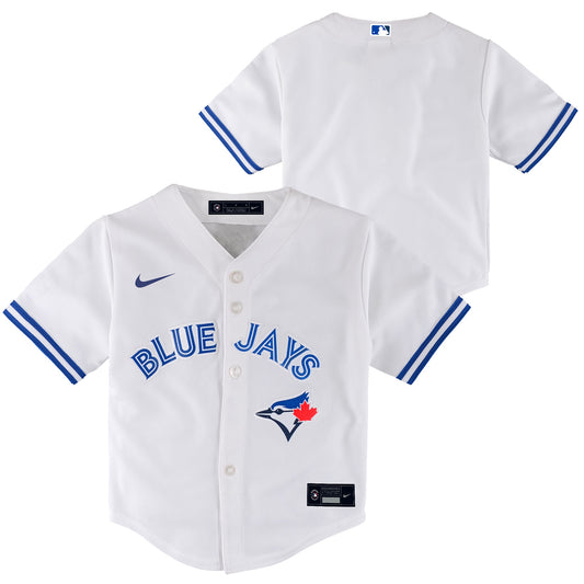 Infant Toronto Blue Jays Nike White Replica Team Jersey - Pro League Sports Collectibles Inc.