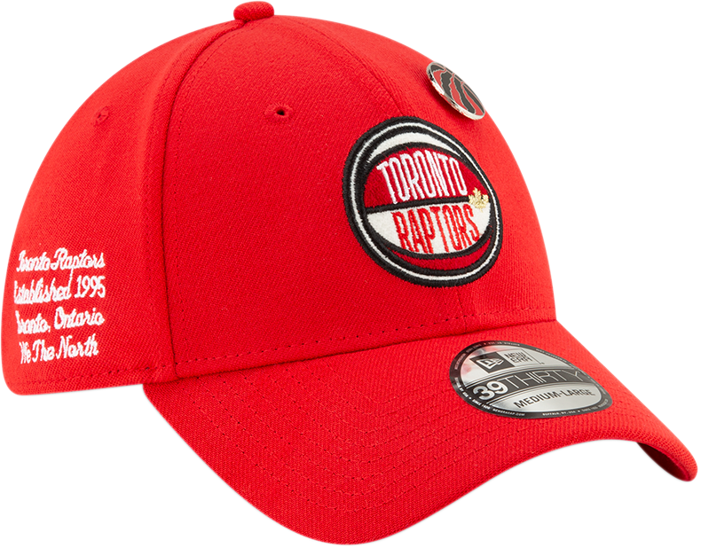 Toronto Raptors Red New Era 2019 NBA Draft 39Thirty Hat - Pro League Sports Collectibles Inc.