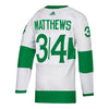 Toronto Maple Leafs St Pats Matthews Adidas Authentic Jersey - Pro League Sports Collectibles Inc.