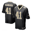Youth Alvin Kamara #41 Black New Orleans Saints Nike - Game Jersey - Pro League Sports Collectibles Inc.