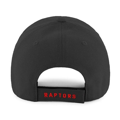 Toronto Raptors Black Alt NBA 47 Brand MVP Basic Adjustable Hat - Pro League Sports Collectibles Inc.