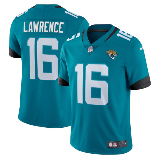 Trevor Lawrence Jacksonville Jaguars Teal Nike Vapor Limited Jersey - Pro League Sports Collectibles Inc.