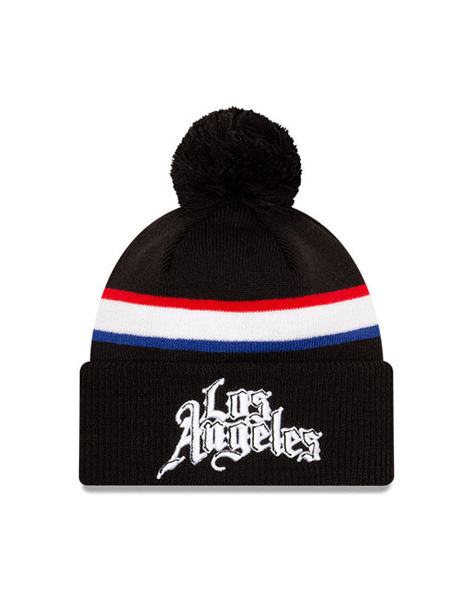 Los Angeles Clippers New Era City Series 20 Pom knit Toque - Pro League Sports Collectibles Inc.