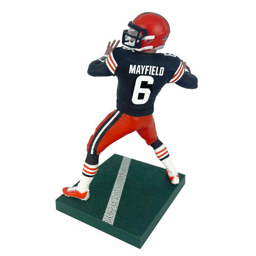 Baker Mayfield #6 Cleveland Browns NFL Series 1 Import Dragon 6" Figure - Pro League Sports Collectibles Inc.