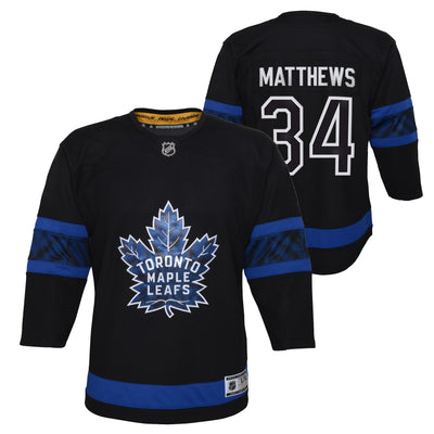 Infant Toronto Maple Leafs Auston Matthews #34 Alternate Premier Reversible Jersey - Flip - Pro League Sports Collectibles Inc.