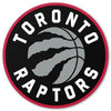 Toronto Raptors NBA 8 X 8 Round Clear Vinyl Decal - Pro League Sports Collectibles Inc.