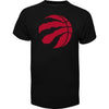 Toronto Raptors Big Logo Fan Black T-Shirt 47 Brand - Pro League Sports Collectibles Inc.