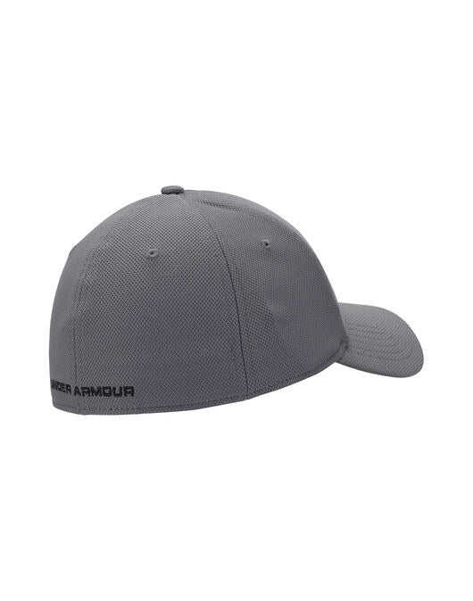 Under Armour Men's Blitzing 3.0 Stretch Fit Hat - Gray - Pro League Sports Collectibles Inc.