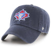 Toronto Blue Jays Cooperstown Alt Navy 47 Brand Clean Up Hat - Pro League Sports Collectibles Inc.