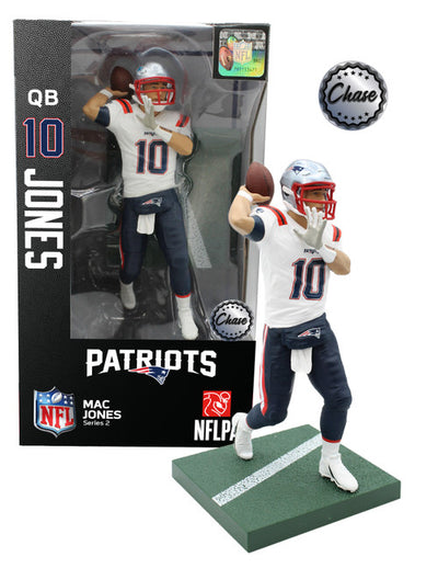 Mac Jones #10 New England Patriots NFL Series 2 CHASE Import Dragon 6" Figure - Pro League Sports Collectibles Inc.