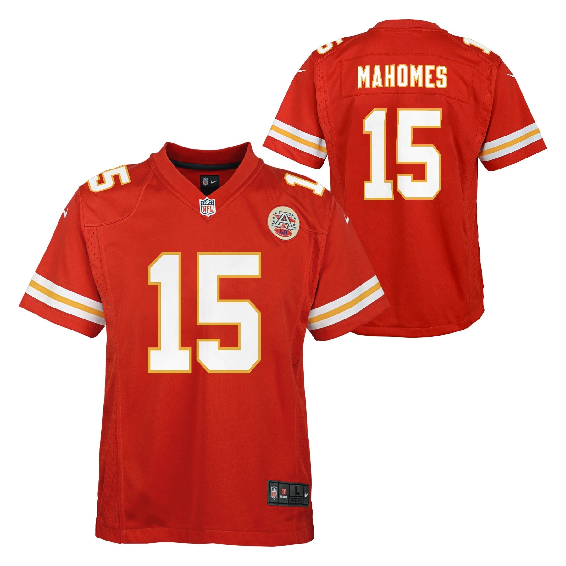 Infant Patrick Mahomes Red Kansas City Chiefs Nike - Game Jersey - Pro League Sports Collectibles Inc.