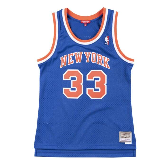 Patrick Ewing #33 New York Knicks Mitchell & Ness 1991-92 Hardwood Classic Swingman Jersey - Pro League Sports Collectibles Inc.