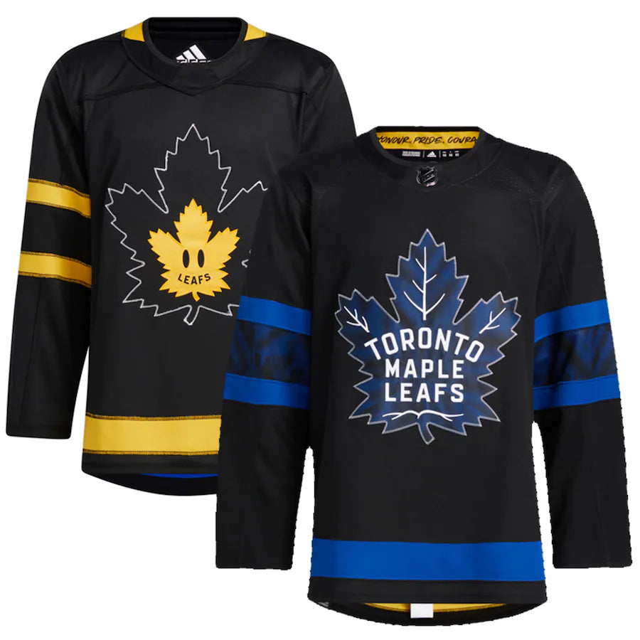 Toronto Maple Leafs X Drew House Adidas Alternate Authentic Jersey - Flip - Pro League Sports Collectibles Inc.