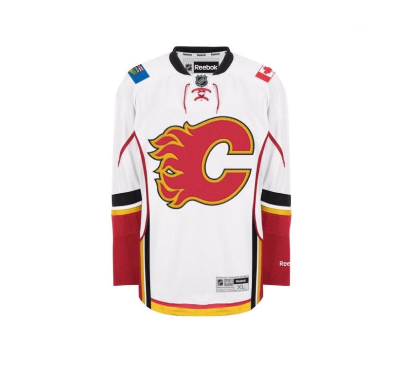 Reebok Calgary Flames Jersey Mens Size XL