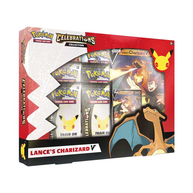 Pokémon TCG: Celebrations Collection Lance's Charizard V - Pro League Sports Collectibles Inc.