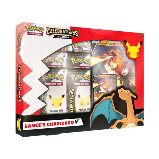 Pokémon TCG: Celebrations Collection Lance's Charizard V - Pro League Sports Collectibles Inc.