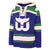 Hartford Whalers Vintage NHL 47 Brand Lacer Fleece Hoodie