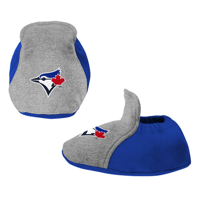 Infant Toronto Blue Jays Love Of Baseball Girl 3 Piece Creeper Set - Pro League Sports Collectibles Inc.