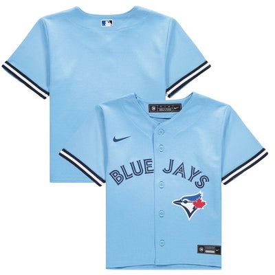 Toddler Toronto Blue Jays Nike Powder Blue Horizon Alternate 2020 Replica Team Jersey - Pro League Sports Collectibles Inc.