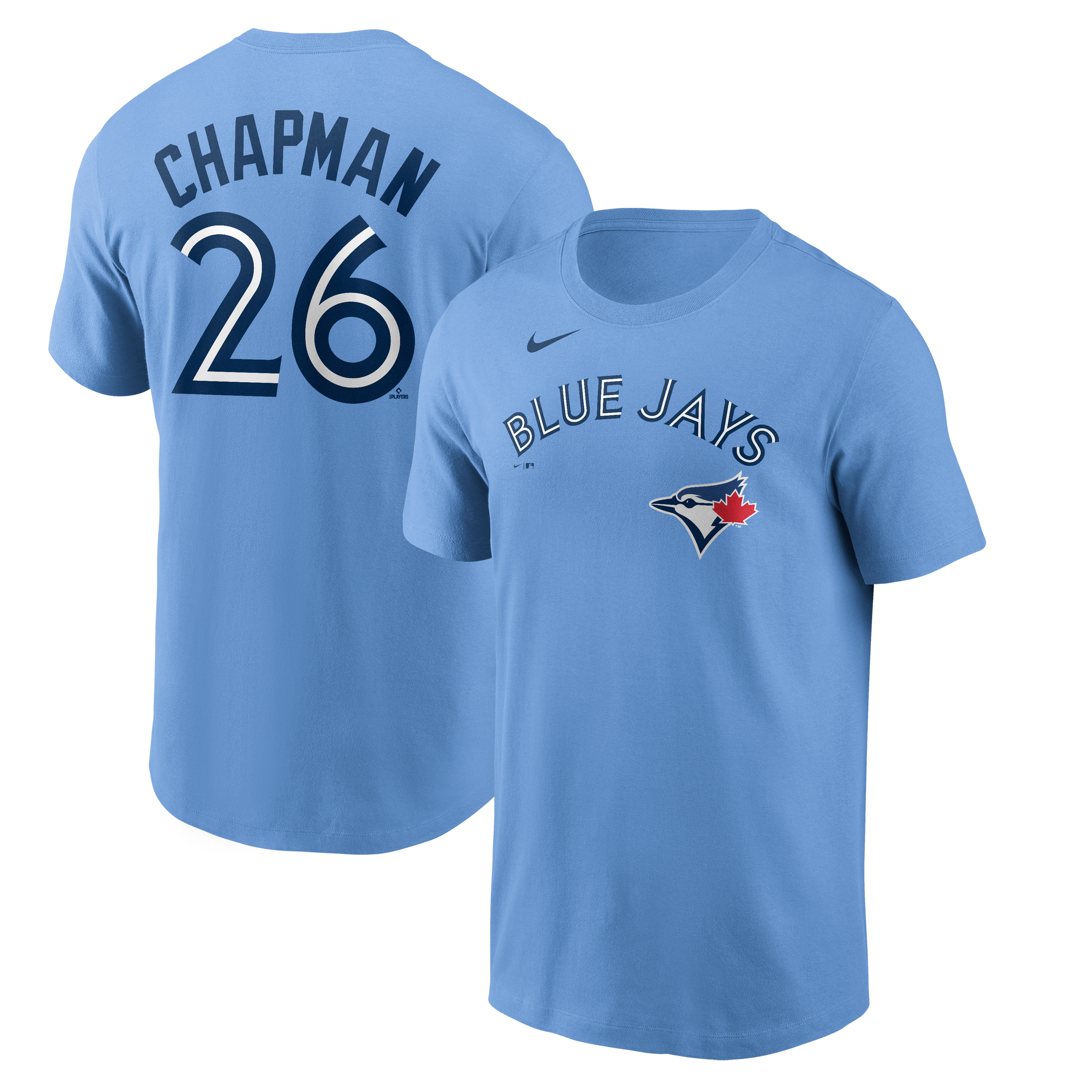Toronto Blue Jays Matt Chapman #26 Nike Powder Blue Horizon Name and N -  Pro League Sports Collectibles Inc.