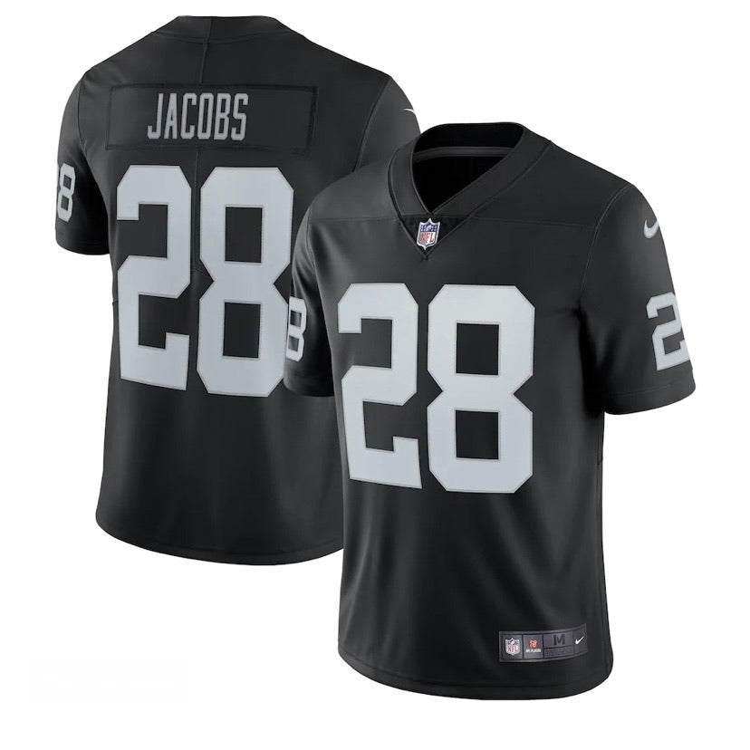 Men's Nike Josh Jacobs White Las Vegas Raiders Alternate Game Jersey