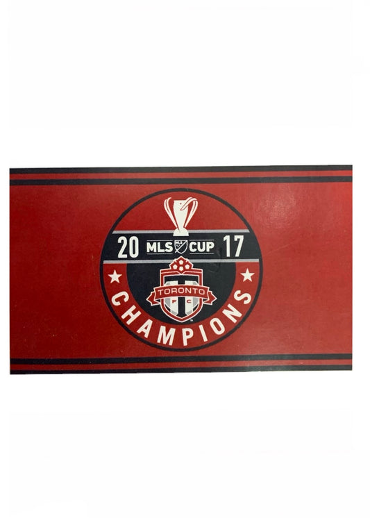 MLS Toronto FC 3’ x 5’ 2017 Champions Flag - Pro League Sports Collectibles Inc.