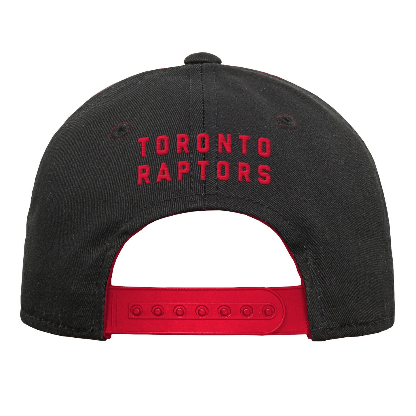 Youth Toronto Raptors Blk/Red Precurve Hat - Pro League Sports Collectibles Inc.