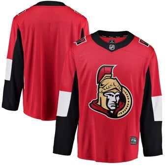 Ottawa Senators Fanatics Home Break Away Replica Jersey - Pro League Sports Collectibles Inc.