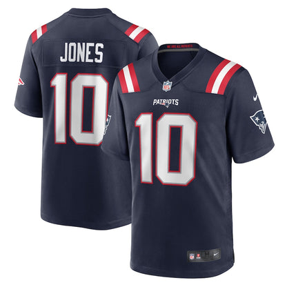 Mac Jones 1st Round Draft Pick New England Patriots Navy - Nike Game Player Jersey - Pro League Sports Collectibles Inc.