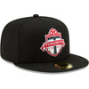 Toronto FC MLS TFC Black New Era 59FIFTY Fitted Hat - Pro League Sports Collectibles Inc.