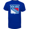 New York Rangers 47 Brand Fan T-Shirt - Pro League Sports Collectibles Inc.