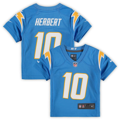 Child Justin Herbert Blue LA Chargers Nike - Game Jersey - Pro League Sports Collectibles Inc.