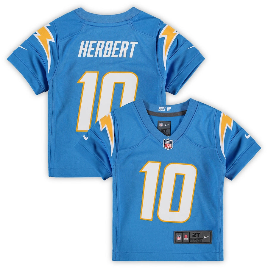 Child Justin Herbert Blue LA Chargers Nike - Game Jersey - Pro
