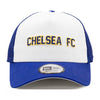 Chelsea Football Club Cotton Wordmark Trucker 9Forty New Era Adjustable Hat - Pro League Sports Collectibles Inc.