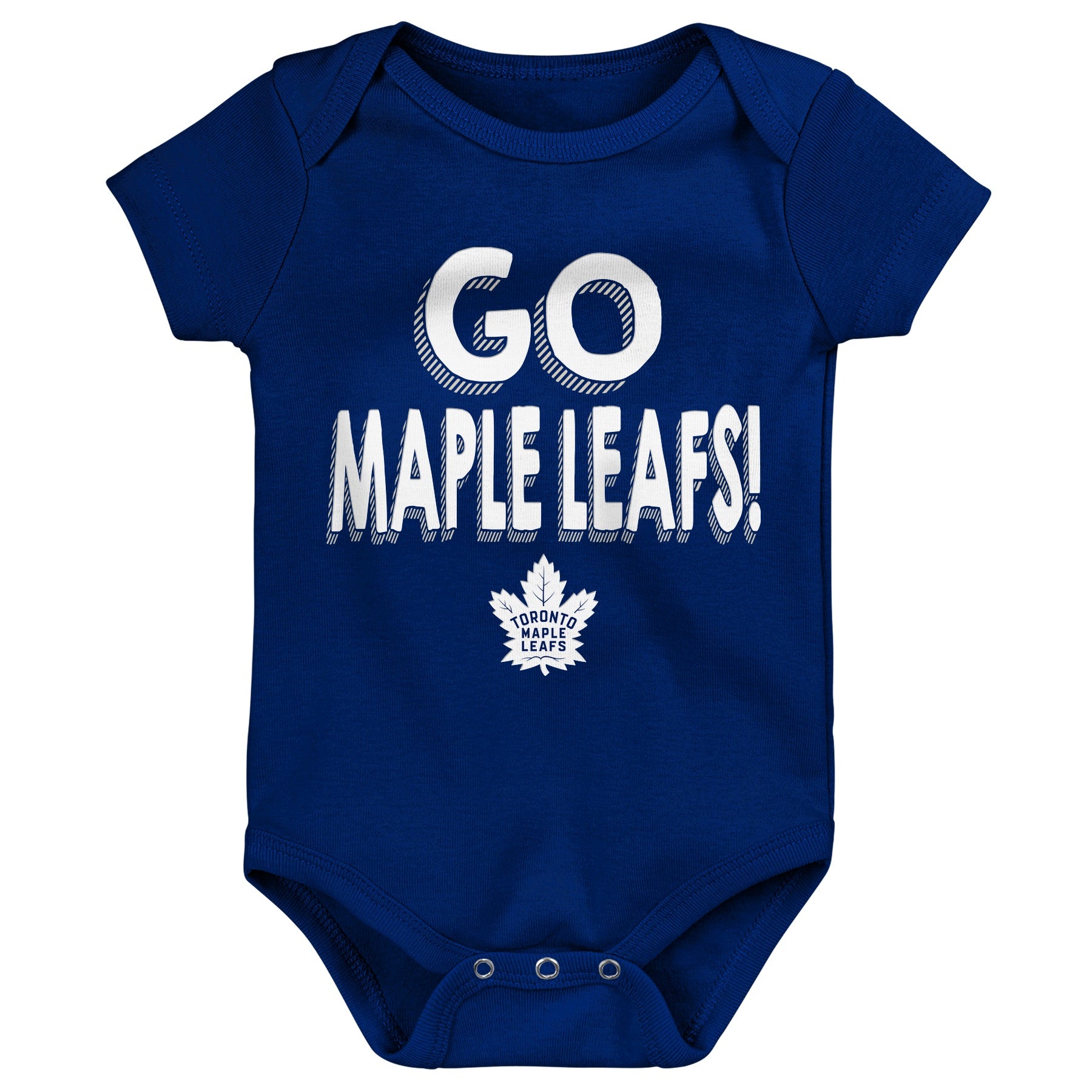 Infant Toronto Maple Leafs Born To Win Onesie 3 Pack Set - Pro League Sports Collectibles Inc.