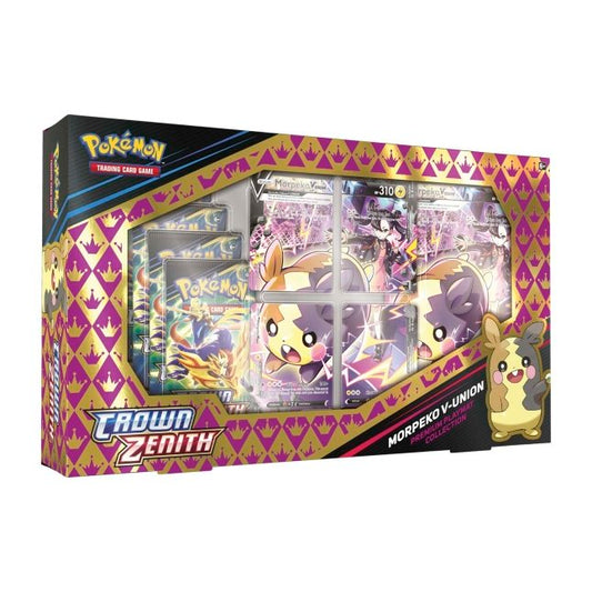 Pokémon TCG: Crown Zenith Premium Playmat Collection (Morpeko V-UNION) - Pro League Sports Collectibles Inc.